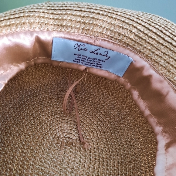 Kate Landry Straw Sun Hat - Picture 4 of 6